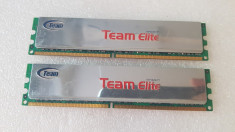 Memorie RAM Team Elite 1GB DDR2 PC2-5400 667MHz - poze reale foto