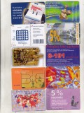 bnk card Cartele telefonice - Lithuania - lot 20 cartele diferite cu chip (1)