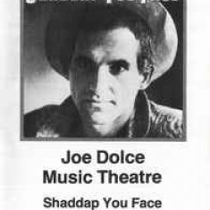 Casetă audio Joe Dolce ‎– Shaddap You Face, originală