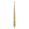 Crenguță Decorativă de Crăciun, Chiparos, 40.5cm, Culoare Aurie, Glitter, Oem