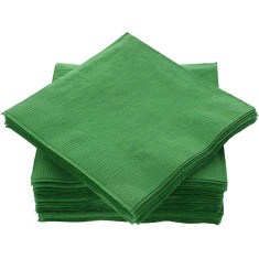 Servetele Verde Inchis din Hartie FLUFFY, 150 Buc/Set, 33x33 cm, 2 Straturi, Servetele Verde Inchis, Servetele Verde Inchis de Masa, Servetele Verde I foto