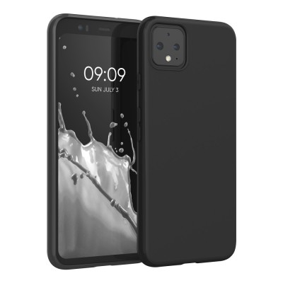 Husa pentru Google Pixel 4, Silicon, Negru, 50326.47 foto