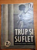 revista trup si suflet 14 august 1936-revista pentru sanatatea si frumusete