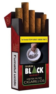 Tigari de foi DJARUM Garnet Filter 17g (10) foto