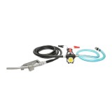 Kit pompa transfer motorina 12V cu pistol si furtunuri, 40 l/min