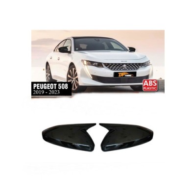 Capace oglinda tip BATMAN compatibile Peugeot 508 2019-2023 Cod: C604-BAT2 Automotive TrustedCars foto
