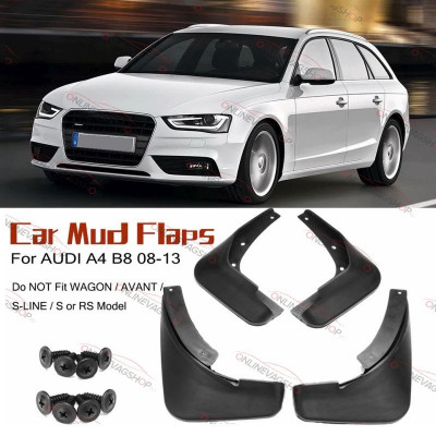 Set aparatori noroi pentru Audi A4 B8 sedan an fabricatie 2008-2013 foto