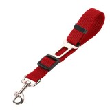 Cumpara ieftin Lesa centura de siguranta auto pentru caini, pisici sau alte animale de companie, 40-70cm/2.5cm, Rosu, Ropet