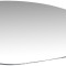 Geam oglinda Porsche Cayenne (92a), 10.2014-, partea Dreapta, culoare sticla crom, sticla asferica, cu incalzire, 95873105606