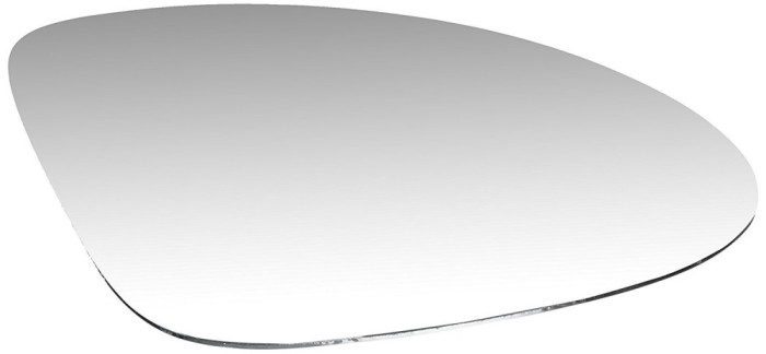 Geam oglinda Porsche Cayenne (92a), 10.2014-, partea Dreapta, culoare sticla crom, sticla asferica, cu incalzire, 95873105606