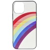 Husa iPhone 12 Pro Rainbow TPU Transparenta Colorata