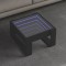 vidaXL Măsuță de cafea cu LED infinity, negru, 50x53x30 cm 847624