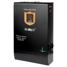 UPS Kemot pentru centrale, sinus pur, 3500VA, 2400W, 48V, Alb foto