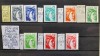 1977-1979 France Sabine YT=1962-2059a MNH Mi=+335 E, Nestampilat