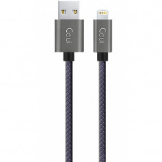 Cablu Date si Incarcare USB la Lightning Goui, 1 m, Negru G-8PINFASHIONBK