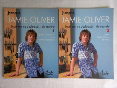 JAMIE OLIVER- BUCATARUL SE DEZBRACA... DE SECRETE, VOL. 1 + VOL. 2 foto