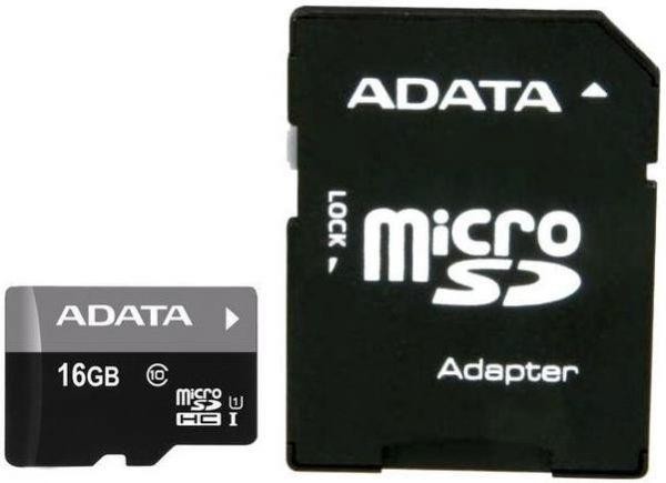 Microsd 16 GB Adata, Nou