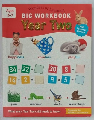 BIG WORKBOOK YEAR TWO , AGES 6-7 , 2022 foto