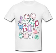 Tricou &amp;quot; Pisici, la gramada &amp;quot; foto
