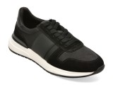Cumpara ieftin Pantofi sport ALDO negri, ROBBEN 001, din material textil si piele naturala