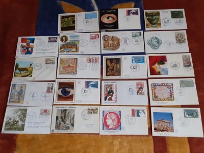 Franta - Set de FDC-uri foto