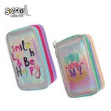 Penar 3 fermoare, FANCY, 19.5x12x6.5 cm &ndash; S-COOL