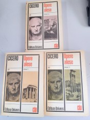 Cicero - Opere alese - 3 Volume foto