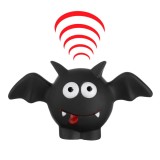 Jucărie Animale de Companie, Model Liliac, Cu Sunet, Culoare Negru, Mărime 15 cm