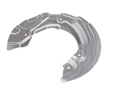 Protectie stropire disc frana Bmw Seria 1 (E81/E82/E87/E88), 09.2004-10.2013, fata, Dreapta, aluminiu foto
