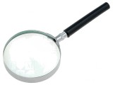 Lupă Manuală cu Mărire x2 și Lentilă de 75mm