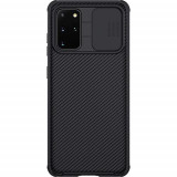 Husa telefon Silicon Samsung Galaxy S20+ g985 Black Camera Protection