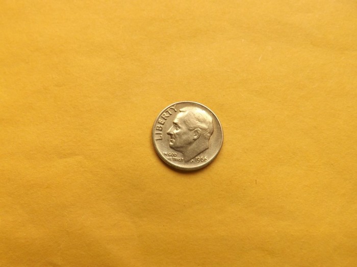 SUA 10 Centi / Cents ( One Dime ) 1966