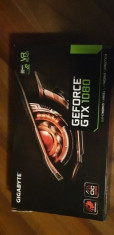 Geforce GTX 1080 Windforce OC , 8GB GDDR5X , garantie un an + cutie foto