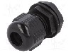 Presetupa poliamida, PG11, IP66, IP68, ALPHA WIRE - PPC11 BK080