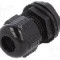 Presetupa poliamida, PG11, IP66, IP68, ALPHA WIRE - PPC11 BK080