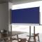 vidaXL Copertină laterală retractabilă de terasă, albastru, 120x300 cm 48344