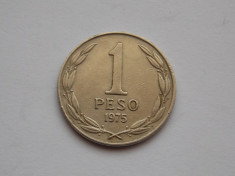 1 PESO 1975 CHILE foto