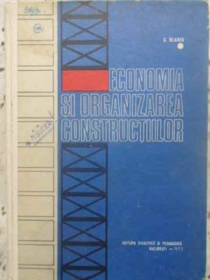 ECONOMIA SI ORGANIZAREA CONSTRUCTIILOR-C. OLARIU-219770 foto