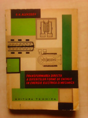 Transformarea directa a diferitelor forme de energie in energie electrica foto