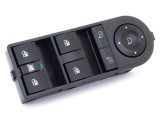 Butoane reglare oglinzi, 4 comutatoare macara geam Opel Astra H 10.2003-04.2007/04.2007-12.2012, Zafira 05.2005-01.2008/01.2008-12.2011; fata, stanga
