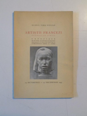 ARTISTII FRANCEZI. INSPIRATI DE AFRICA. EXPOZITIE 23 OCTOMBRIE - 25 DECEMBRIE 1933 foto