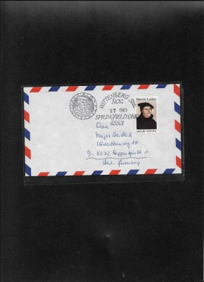 Statele Unite ale Americii FDC 1983 Martin Luther foto