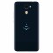 Husa silicon pentru Huawei Enjoy 7 Plus, Blue Navy Anchor Illustration Flat
