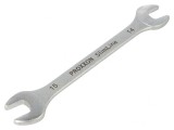 Cheie plată 14/15mm oţel crom-vanadium SlimLine