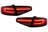 Stopuri Full LED Audi A4 B8 Sedan (2012-2015) Rosu Semnal Dinamic Performance AutoTuning