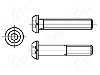 Surub M3, otel inoxidabil A2, 12mm, cap buton, BOSSARD, 1348744