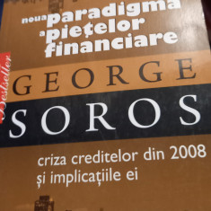 NOUA PARADIGMA A PIETELOR FINANCIARE GEORGE SOROS