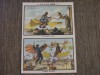 Cărți Poștale Vintage Franța &quot;En l&#039;An 2000&quot; - Predicții Futuriste din 1900, Set 6 Bucăți, Franta, Necirculata, Printata