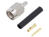 Mufă SMA Tată 50&Omega; RG178 Lipire Crimpată