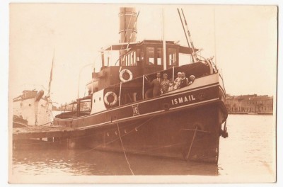 SV * Amintiri de pe VAPORUL IZMAIL in PORTUL SULINA * Foto 1931 foto